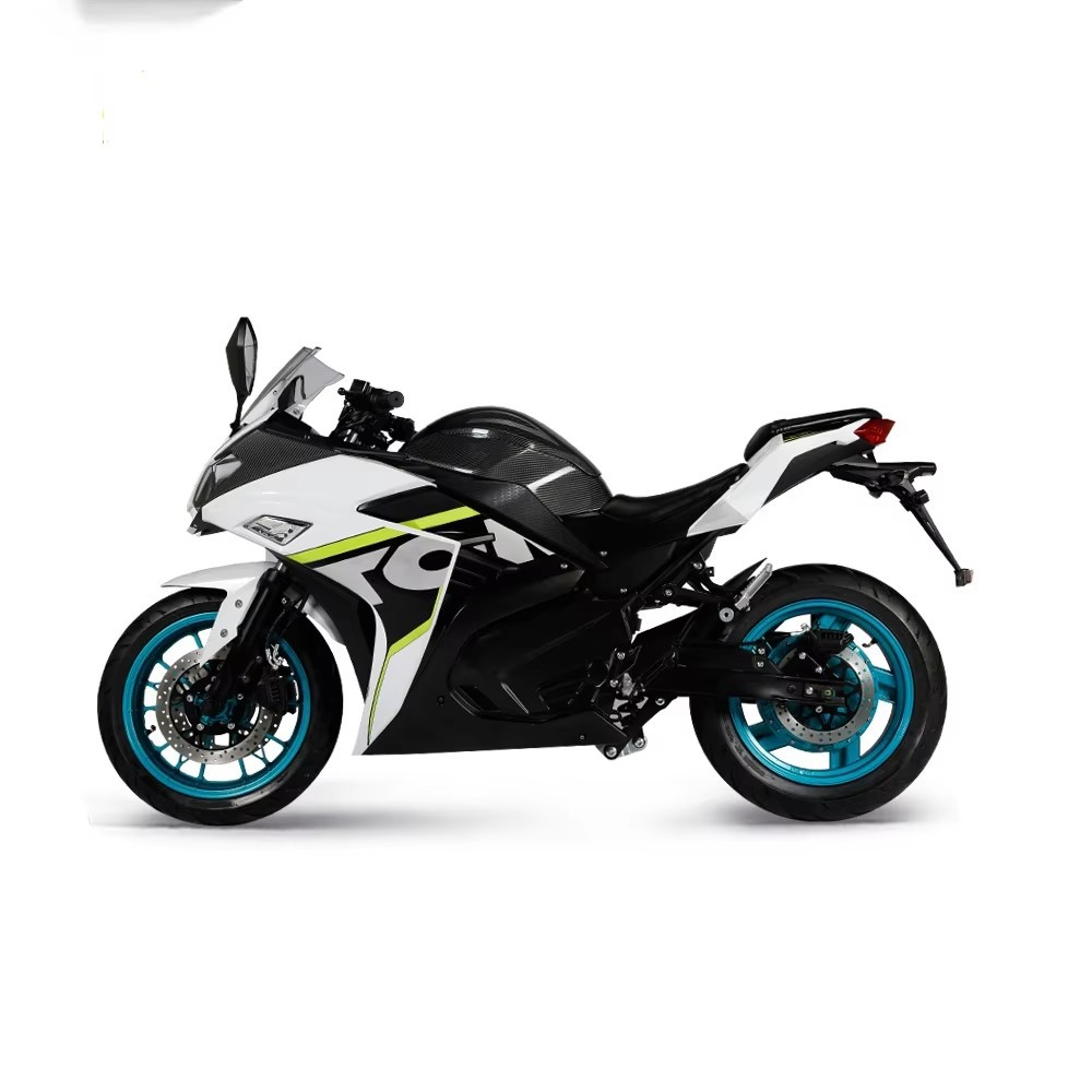 72V 5000W Electric Motorcycle - มอเตอร์ไซค์ไฟฟ้า V10 รุ่นสปอร์ตขนาดใหญ่สำหรับผู้ใหญ่ พร้อมใบรับรอง EEC ความเร็วสูงสุด