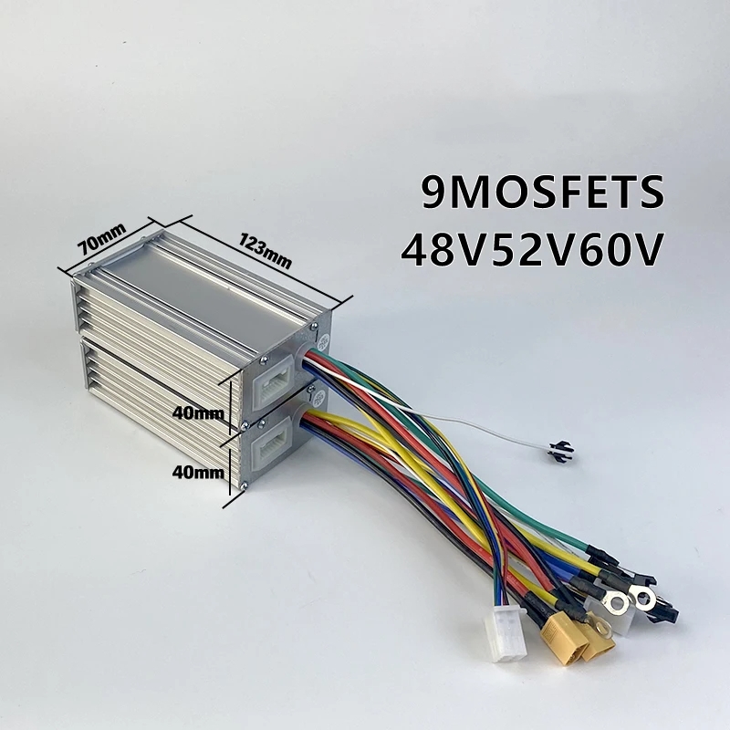 60V 5600W Dual Motor Electric Scooter - คอนโทรลเลอร์สกู๊ตเตอร์ไฟฟ้า Yunli 60V 45A 50A ระบบขับเคลื่อนคู่