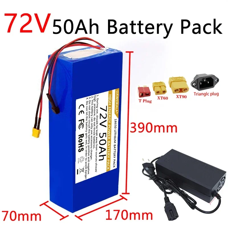 72V 18650 แบตเตอรี่แพ็ค 50Ah พ - 60V 30Ah Electric Scooter Battery บทวิจารณ์และราคา